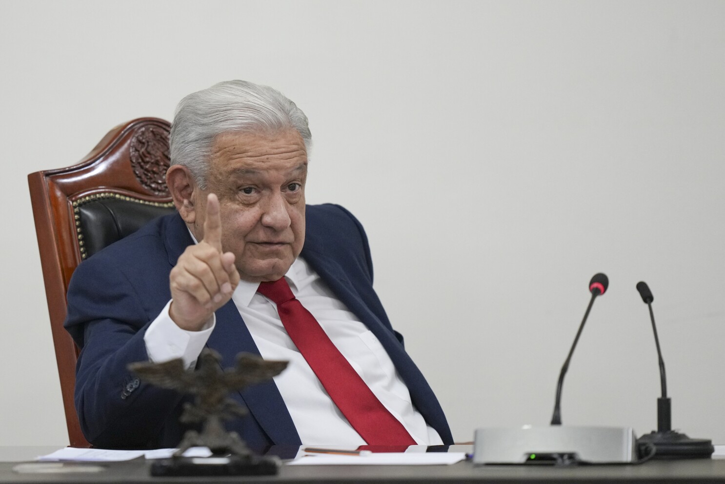 Mexico's president will send a diplomatic note over US